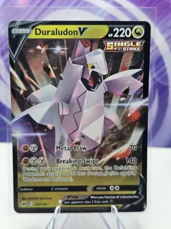 Duraludon V 103/159 Ultra Rare Pokemon Sword & Shield Crown Zenith NM - Image 1