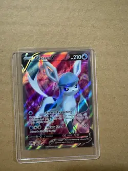 Pokemon TCG Glaceon V (Full Art) 174/203 SWSH07 Evolving Skies Ultra Rare Holo - Image 5