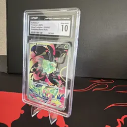 Pokemon TCG Mega Evolution Bulbasaur Card 133/132 CGC GEM MINT 10 - Image 3