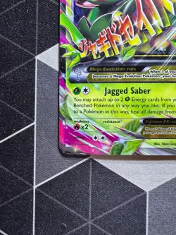 Pokemon TCG M Sceptile EX 8/98 Ancient Origins 2015 Full Art Mega EX MP - Image 5