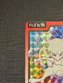 Mewtwo Carddass Holo 150 Pokemon card 1997 Japanese - Image 3