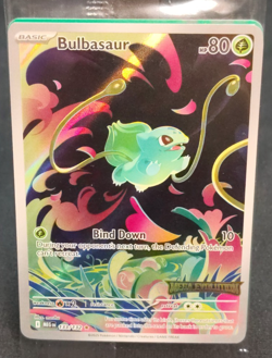Pokemon Bulbasaur 133/132 Mega Evolution Stamped Promo Sealed - Image 1
