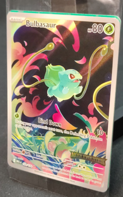 Pokemon Bulbasaur 133/132 Mega Evolution Stamped Promo Sealed - Image 2