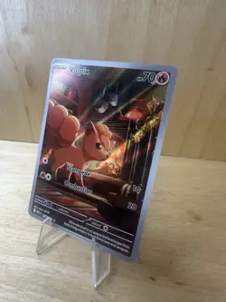 2025 Pokemon TCG Mega Evolution 138/132 Vulpix IR Illustration Rare - Image 3