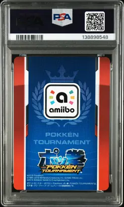 2016 POKEMON PROMO POKKEN TOURNAMENT JPN DARK MEWTWO PSA 10 - Image 2