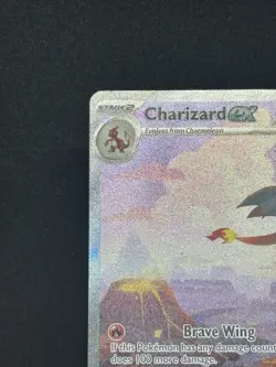 Pokemon TCG Charizard EX 199/165 Scarlet & Violet 151 NM - Image 4