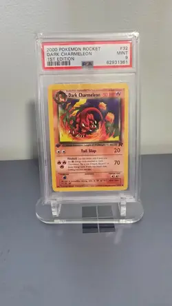 2000 Pokemon Rocket Dark Charmeleon #32 1st Edition PSA 9 MINT - Image 1