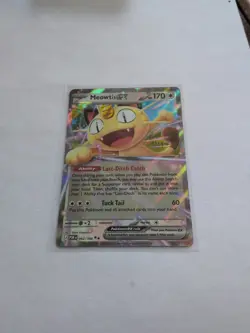 Pokemon TCG Perfect Order : Meowth ex 062/088 Ultra Rare 2026 - Image 1
