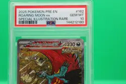 Pokemon 2025 Roaring Moon ex 162/131 SIR Prismatic Evolutions GEM MINT PSA 10 - Image 3