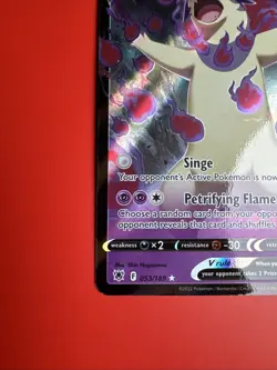 Pokemon Hisuian Typhlosion V Ultra Rare Full Art Holo Swsh10 053/189 210 HP - Image 2
