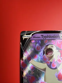 Pokemon Hisuian Typhlosion V Ultra Rare Full Art Holo Swsh10 053/189 210 HP - Image 3