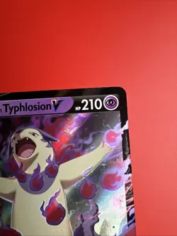 Pokemon Hisuian Typhlosion V Ultra Rare Full Art Holo Swsh10 053/189 210 HP - Image 4