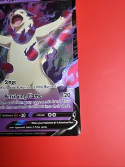 Pokemon Hisuian Typhlosion V Ultra Rare Full Art Holo Swsh10 053/189 210 HP - Image 5