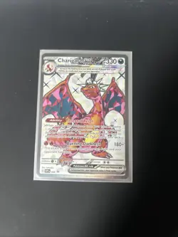Pokemon TCG Charizard EX Obsidian Flames Holo Hyper Rare 228/197 - Image 1