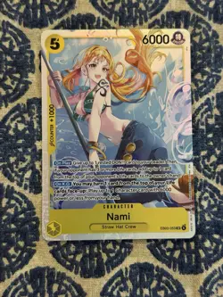 2026 One Piece Heroines Edition Nami Super Rare SR EB03-053 - Image 1