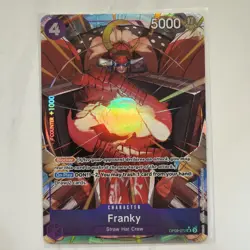 ONE PIECE TCG: Franky OP09-072 SR Parallel Alt Art Emperors in the New World - Image 1