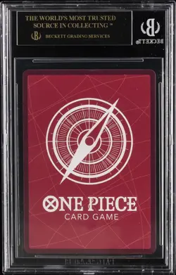 2022 ONE PIECE STARTER DECK STRAW HAT CREW MONKEY D. LUFFY L BGS 10 BLACK LABEL - Image 2