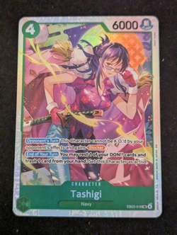 Tashigi Super Rare Extra Booster: One Piece Heroines Edition EB03-018 NM - Image 1