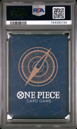 2025 ONE PIECE JPN ALTERNATE ART #114 GUM-GUM FIRE-FIST PISTOL RED HAWK PSA 10 - Image 2