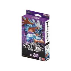 One Piece Starter Deck 26: Purple/Black Monkey.D.Luffy Card Game - Image 1