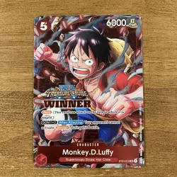 MONKEY D. LUFFY TREASURE CRUISE WINNER PACK VOL.5 ONE PIECE PROMO 2023 - Image 1
