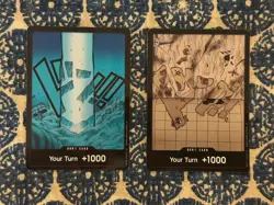 One Piece TCG DON!! OP15 Double Pack Set Enel Lightning & Sky Island Map Holo NM - Image 1