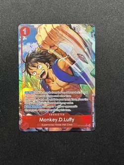 2026 One Piece Azure Sea's Seven Monkey D. Luffy SR #OP14-013 Alternate Art - Image 1