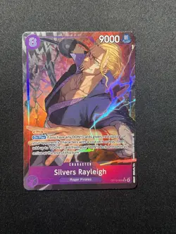 One Piece OP13-066 - Silvers Rayleigh Alternate Art SR TCG English - Image 1