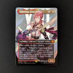MTG \>> Lightning, Army of One (Surge Foil) (NM) <<// - Image 1