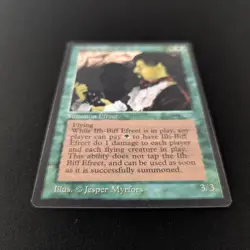 MTG \>> Ifh-Biff Efreet (NM) <<// Arabian Nights - 341 Trading - Magic - Image 3