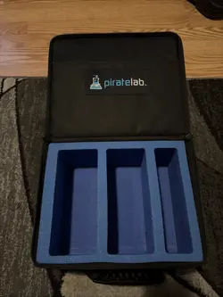 Piratelab Card Storage Case w/ Foam Insert – 3 Row Deck Box (Walking dead Art) - Image 1