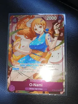 O-Nami ST18-002 One Piece Card CCG Mint Condition 💎💎💎 - Image 2
