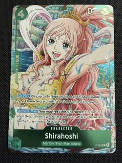 Shirahoshi (Event Pack Vol. 7) P-091 One Piece Promotion Cards Foil English NM - Image 1