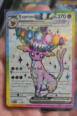 Espeon ex SVP175 Sv: Scarlet & Violet Promo Cards Holo - Image 1