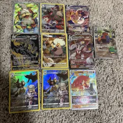 Pokemon Vmax Vstar Trainer Gallery Cards Fighting Energy (10 Card Lot) - Image 1
