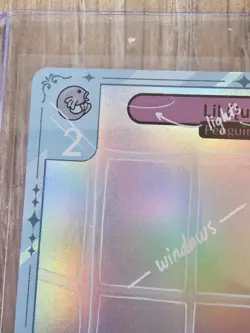 Serialized sketch card *Lil Quaker* Vibes TCG Legend of the Lils numbered 9/10 - Image 5