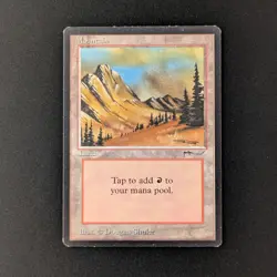 MTG \>> Mountain (GD) <<// Arabian Nights - 341 Trading - Magic - Image 1
