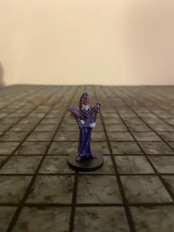 Yugioh Dungeon Dice Monsters DDM Dark Magician B1-02 Original Card + Figure - Image 2