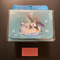 Pokemon Center Japan Piplup's Daily Life Card Sleeves + Deck Box ~ US SELLER - Image 2