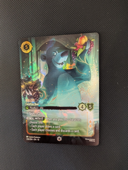 2025 Disney Lorcana Baloo Carefree Bear Whispers in the Well Enchanted #230/204 - Image 1