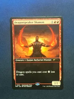 MTG Dragonspeaker Shaman Retro Frame WPN & Gateway Promo Magic the Gathering TCG - Image 1