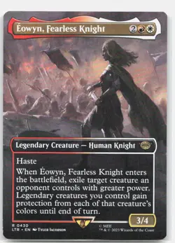 Eowyn, Fearless Knight (Borderless) *Regular* LTR 430 NM - Image 1
