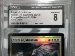 MTG Graded CGC 8 NM/MINT: ANGEL OF JUBILATION Avacyn Restored FOIL 2012 #RPG - Image 3