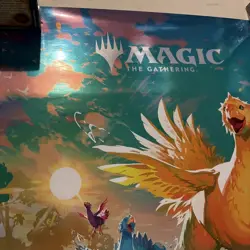 Magic the Gathering Final Fantasy Foil Chocobo Promo Poster - Image 2
