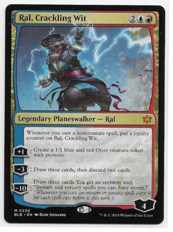 Ral, Crackling Wit - Bloomburrow - Magic the Gathering MTG Mythic - Image 1