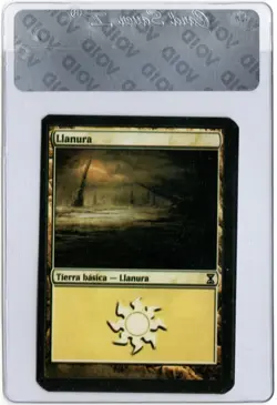 MTG Spanish 2006 Time Spiral OFFSET REVERSE Lands 282 Factory Test Print ERROR - Image 2