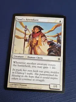 MTG Soul's Attendant: Rise of the Eldrazi #44 – Nrmt - Image 1