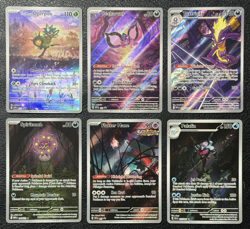 Illustration Rare / Alt Art Lot of 6 - Pokemon TCG: Scarlet & Violet + Mega Sets - Image 1