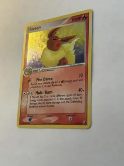 Flareon - 5/115 - Pokemon Unseen Forces Holo Card MP - Image 2