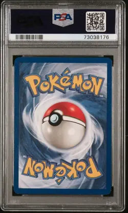 2000 Pokemon 1st Edition Dark Machoke Team Rocket PSA 8 - Image 2